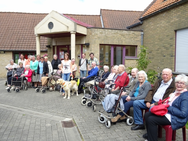 Jaarlijkse uitstap van DVC naar 'Vrienden der Blinden' Koksijde